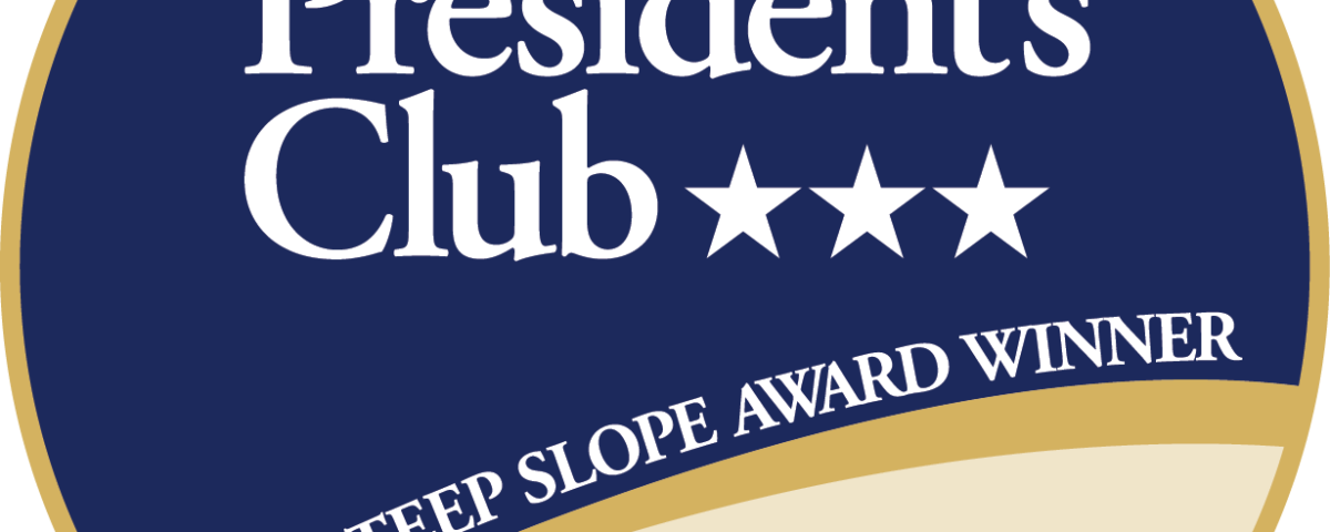 Steep Slope Presidents Club 2015 3 Star