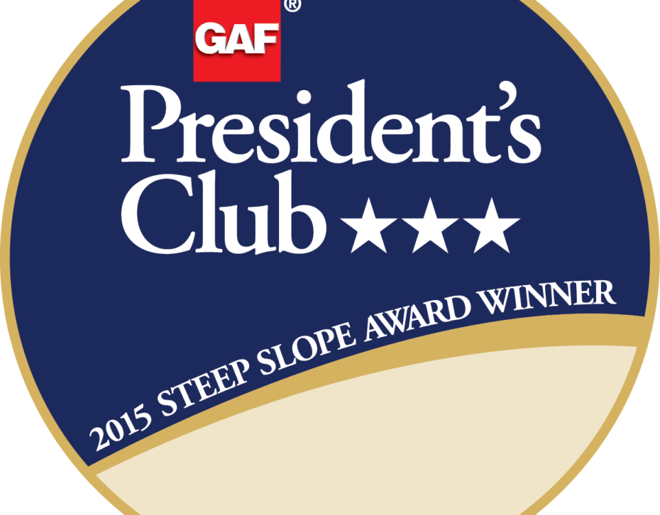 Steep Slope Presidents Club 2015 3 Star